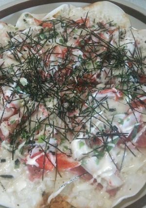 簡単！餃子の皮ピザ-レシピのメイン写真