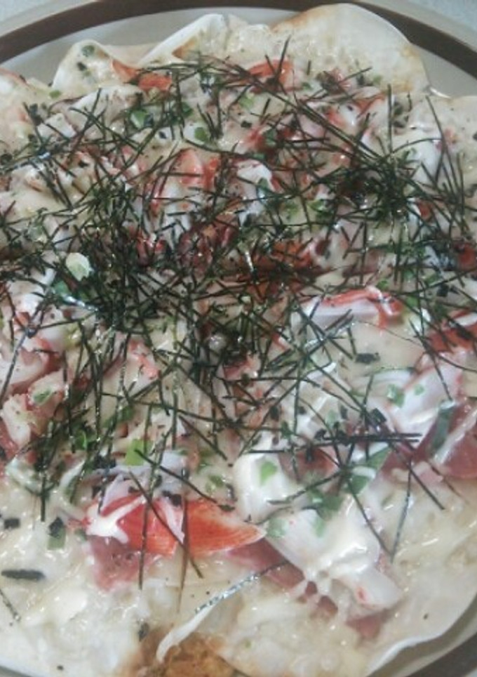 簡単！餃子の皮ピザ-レシピのメイン写真