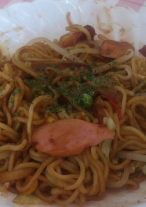 レンジで4分!簡単焼きそば♪-レシピのメイン写真
