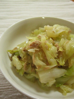材料3つ☆キャベツとツナの煮物-レシピのメイン写真