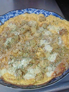 玉子焼に飽きたら、オープンオムレツ-レシピのメイン写真