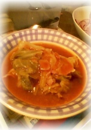 ロールしてないキャベツ煮-レシピのメイン写真