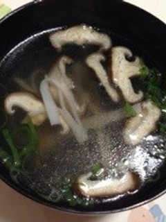 カニカマと椎茸の春雨スープ♡-レシピのメイン写真