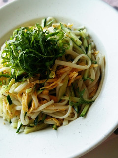 ランチに♪胡瓜と卵のさっぱり冷やしうどん-レシピのメイン写真