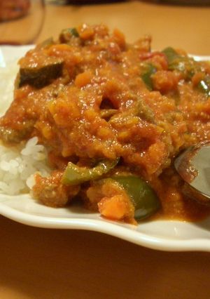 たっぷりトマトカレー-レシピのメイン写真