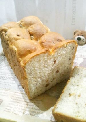 HB くるみ豆乳食パン♪-レシピのメイン写真