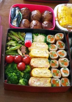 2014年小学校運動会お弁当-レシピのメイン写真