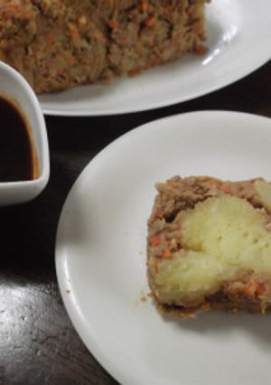ポテト入りミートローフ-レシピのメイン写真