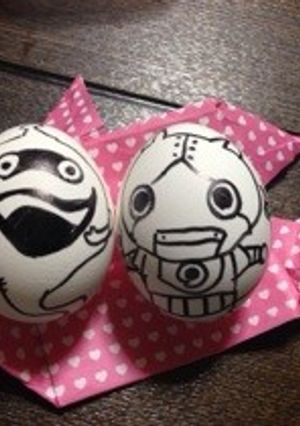 キャラ弁ゆで卵 超簡単♫-レシピのメイン写真