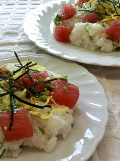 まぐろのてこね寿司-レシピのメイン写真