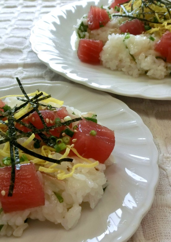 まぐろのてこね寿司-レシピのメイン写真