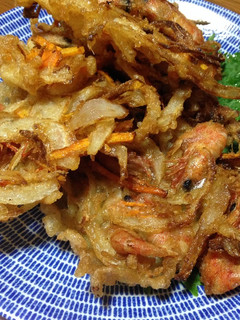 ホッコクエビとタマネギのかき揚げ-レシピのメイン写真