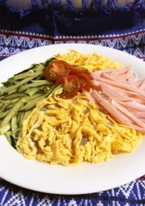 暑い日低カロリー☆簡単春雨冷麺風-レシピのメイン写真