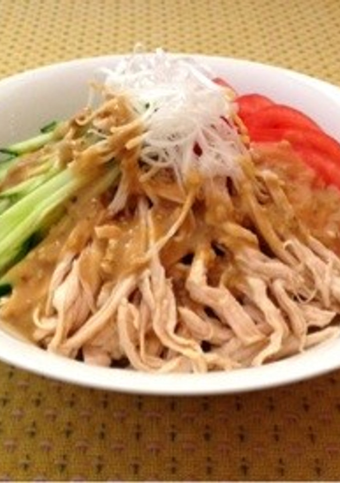 ごまだれ冷やし中華-レシピのメイン写真