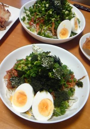 キムチそうめん-レシピのメイン写真