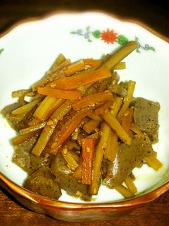 和食の定番♪きんぴらごぼうコンニャク-レシピのメイン写真