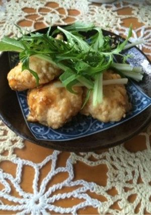 簡単美味しい♪フワフワ豆腐つくね♪-レシピのメイン写真