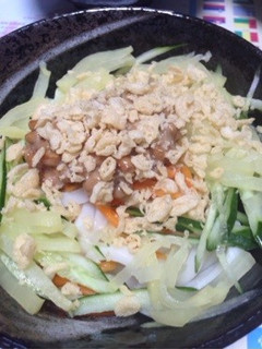 冷たいおうどん-レシピのメイン写真