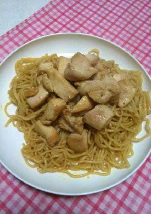 カレーチキン焼きそば-レシピのメイン写真