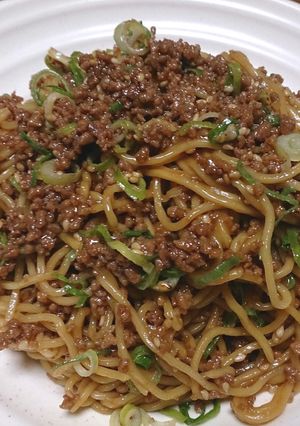 卵まぜまぜ♪汁なし担々麺-レシピのメイン写真