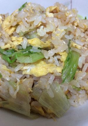レタスと生姜のチャーハン-レシピのメイン写真