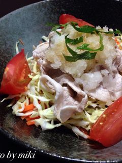 さっぱり♪豚しゃぶサラダ-レシピのメイン写真
