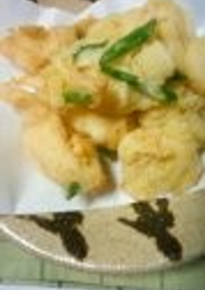 カニかまといんげん豆の大和芋揚げ-レシピのメイン写真