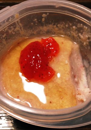 イチゴ豆腐アイスシャーベット-レシピのメイン写真