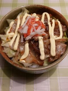 時短で簡単♪*゚焼豚丼-レシピのメイン写真