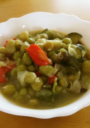 島野菜と実エンドウの塩麹煮-レシピのメイン写真