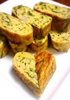 めかぶととろろのふわとろ卵焼き-レシピのメイン写真