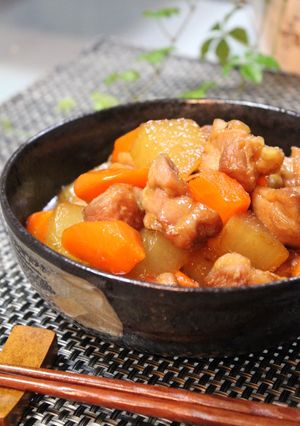 こってり美味しい＊鶏肉と大根の煮物-レシピのメイン写真