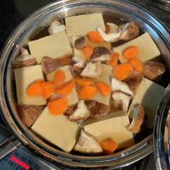 基本のこうや豆腐含め煮-レシピのメイン写真