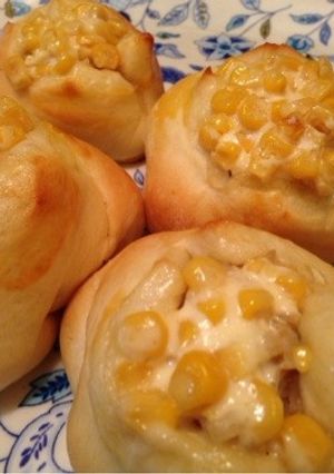 <惣菜パン>ツナ大根入り♪コーンマヨパン-レシピのメイン写真