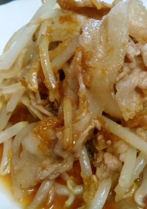 モヤシもうまうま♪豚の簡単しょうが焼き-レシピのメイン写真