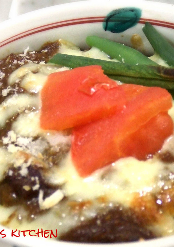 リメイク☆残りごはんと残りカレーでドリア-レシピのメイン写真