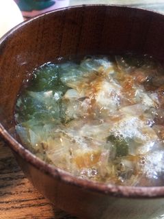 即席!とろろ昆布のお吸い物-レシピのメイン写真