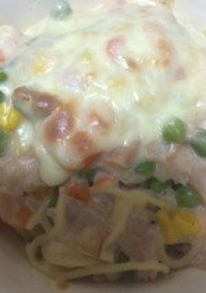 簡単！パスタグラタン-レシピのメイン写真