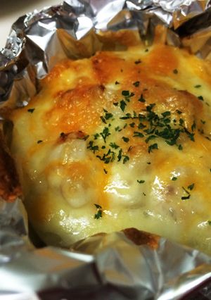 チーズツナオニオン-レシピのメイン写真