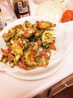 簡単!ビールに合う☆ゴーヤウィンナー揚げ-レシピのメイン写真