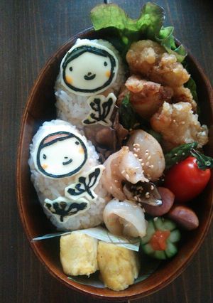 キャラ弁 マトちゃん弁-レシピのメイン写真