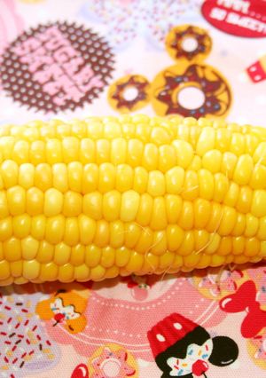 ♡レンジで簡単お弁当皮付きとうもろこし♡-レシピのメイン写真