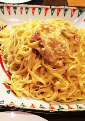 牛乳とバターと卵で簡単カルボナーラ-レシピのメイン写真