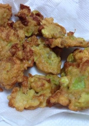 ソラマメとちくわのふわふわ揚げ-レシピのメイン写真