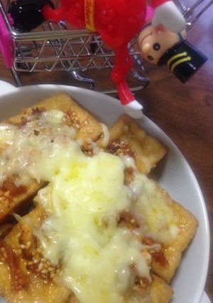 ミニ厚揚げのピリ辛チーズ焼き☆-レシピのメイン写真