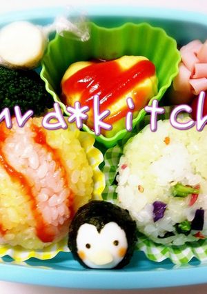 キャラ弁❈サーティーワンおにぎり-レシピのメイン写真
