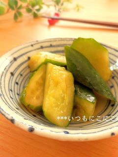 めんつゆで簡単☆きゅうりのさっぱり漬け♪-レシピのメイン写真
