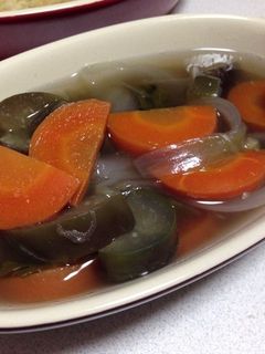 簡単!和風だし燃焼スープ♪-レシピのメイン写真