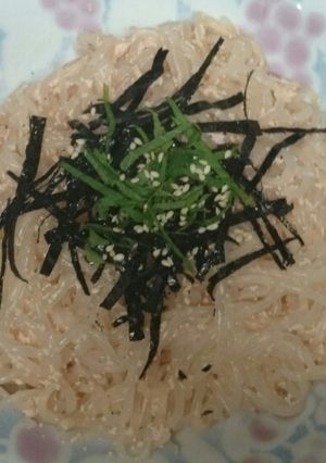 お弁当に～しらたきのたらこあえ-レシピのメイン写真