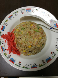 お一人料理あみえびのふりかけチャーハン-レシピのメイン写真
